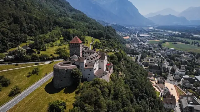 Castillo de Vaduz, en Lichtenstein