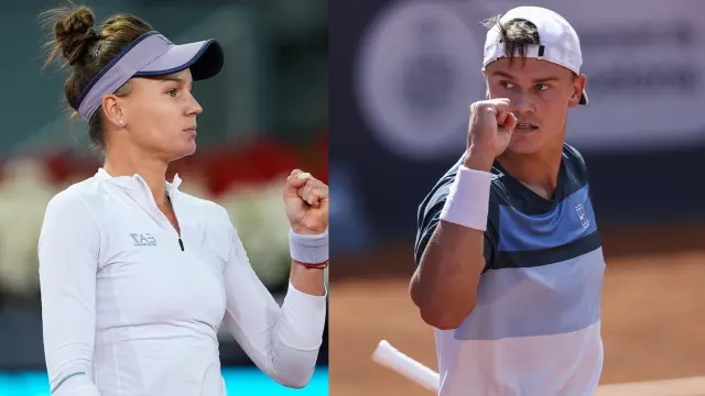 Veronika Kudermetova y Holger Rune
