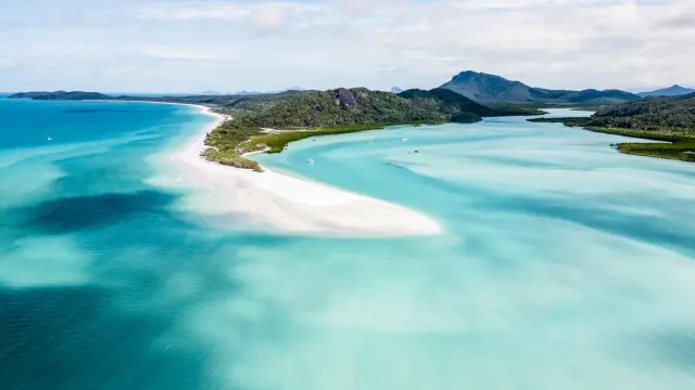 Playa Whiteheaven, en Australia