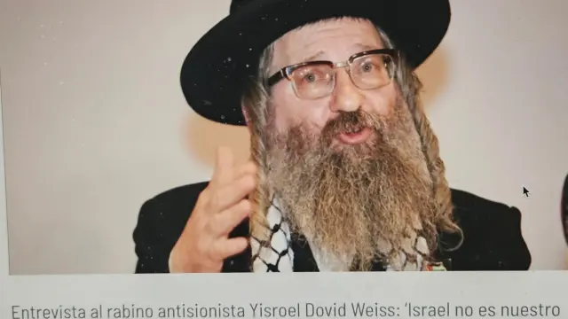 Rabino contra el genocidio en Gaza