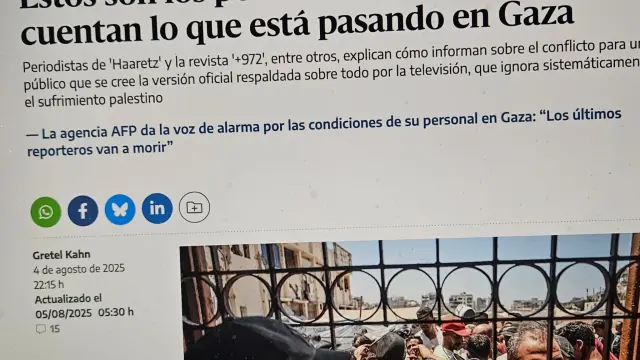 Pocos medios israelíes cuentan lo que pasa en Gaza