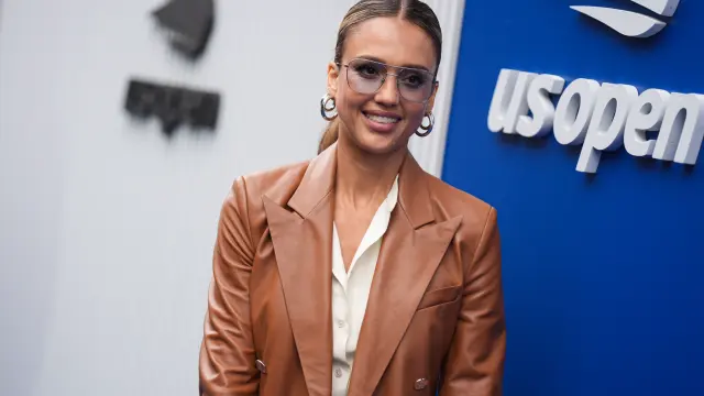 Jessica Alba en el US Open.