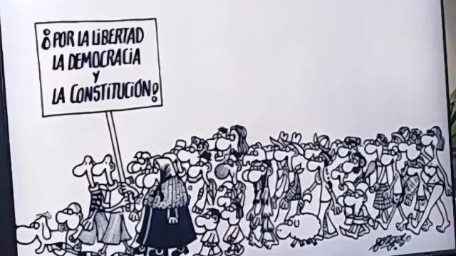 Forges lo tuvo claro: la Democracia la trajo el pueblo