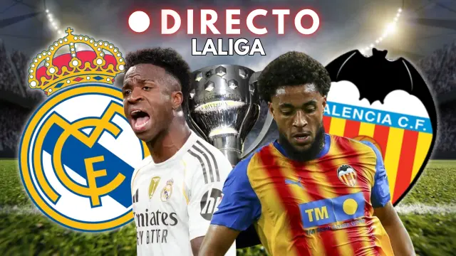 Real Madrid - Valencia de LaLiga, en directo