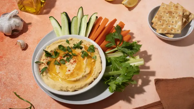Hummus con dips