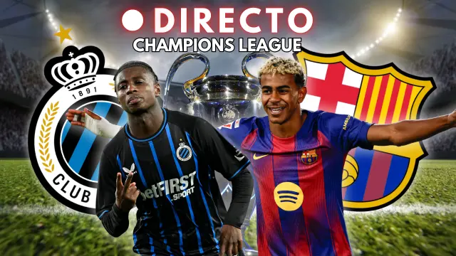 Brujas - Barça de Champions League, en directo.