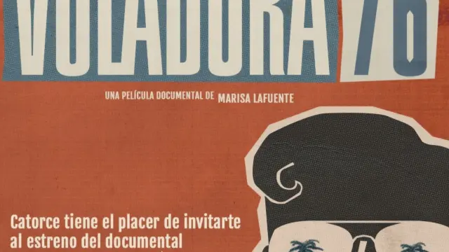 Cartel del estreno ayer del documental "Voladura 76" dirigido por Marisa Lafuente. Mañana sábado por la noche se estrenará en TVE 1.