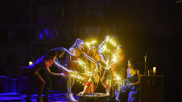 Una imagen del musical 'Godspell'.