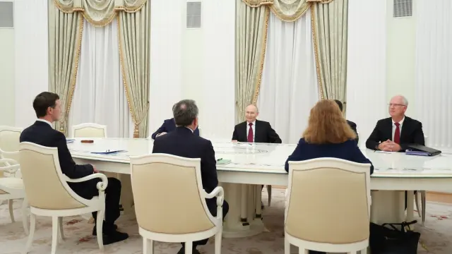 Reunión entre Vladimir Putin y Steve Witkoff este martes en Moscú.