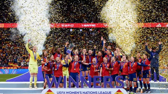 España se proclama bicampeona de la Nations League femenina