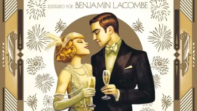 Detalle de la portada de 'El Gran Gatsby', de Scott Fiztgerald.