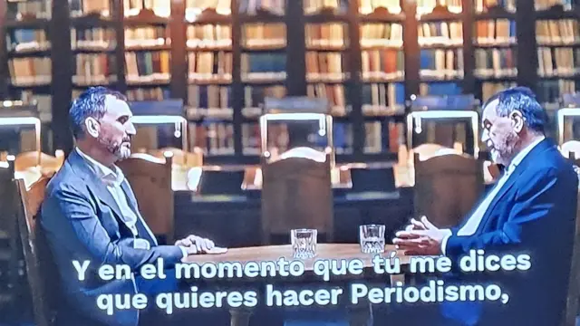 Arsenio e Ignacio en una imagen de "En primicia" de TVE