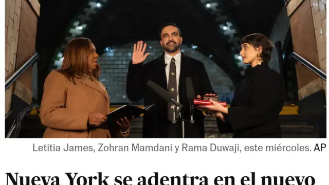 Mamdani jura sobre el Corán