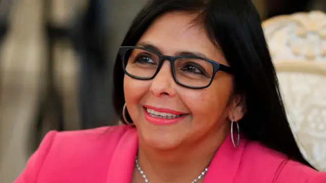 Delcy Rodríguez, presidenta encargada de Venezuela.