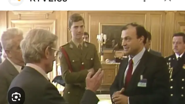 La primera vez que habló el príncipe Felipe en televisión fue para el "Buenos días", el primer informativo de la mañana que nació, tal día como hoy, hace 40 años.