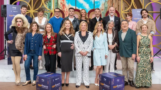 RTVE presenta 'Top Chef: Dulces y famosos', concurso en el que Belén Esteban  y otros 15 famosos lucharán por ser los mejores pasteleros
