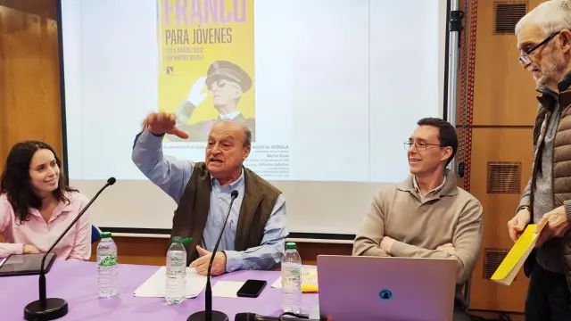 Presentación de "Franco para jóvenes" en ACROLA, Aravaca, Madrid