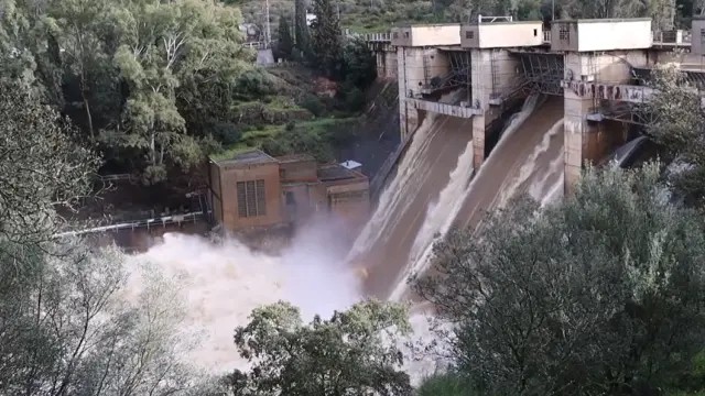 Presa de Valuengo, en Extremadura.