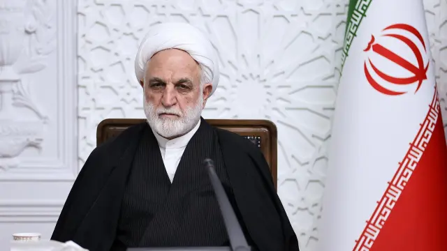 El jefe del aparato judicial de Irán, Golamhosein Mohseni Ejei, en una imagen de archivo.