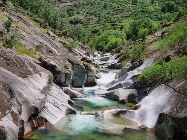 Los Pilones en la Garganta de los Infiernos.
