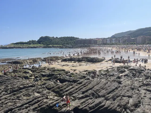Playa en Castro Urdiales.