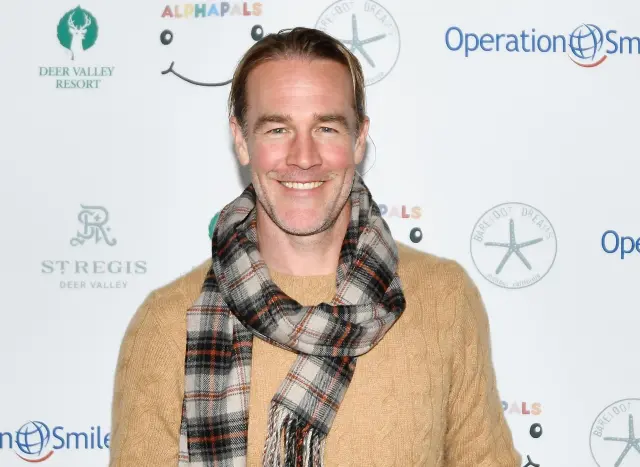 El actor James Van der Beek, en abril de 2023.