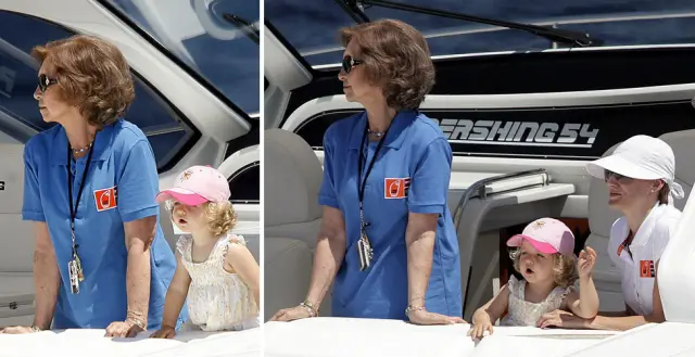 Ảnh: Leonor chiếm hết sự chú ý của chị gái Sofía | Hình ảnh