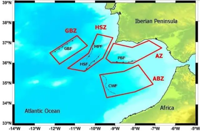 Esquema De Los Riesgos En El Golfo De Cádiz