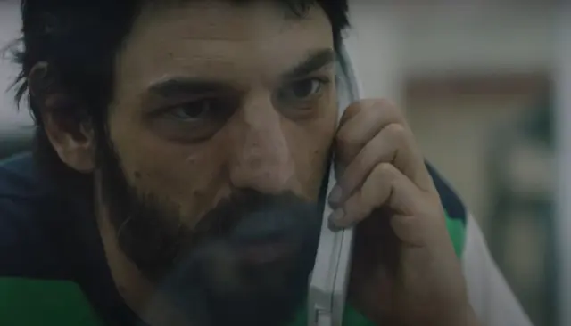 Joxe Mari interpretado por Jon Olivares en Patria, la serie de HBO