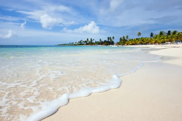Playa de Isla Saona, en República Dominicana
