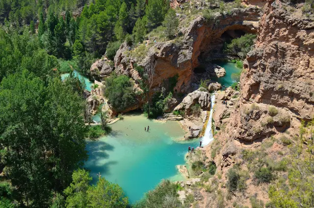 Las Chorreras del Cabriel en Cuenca.