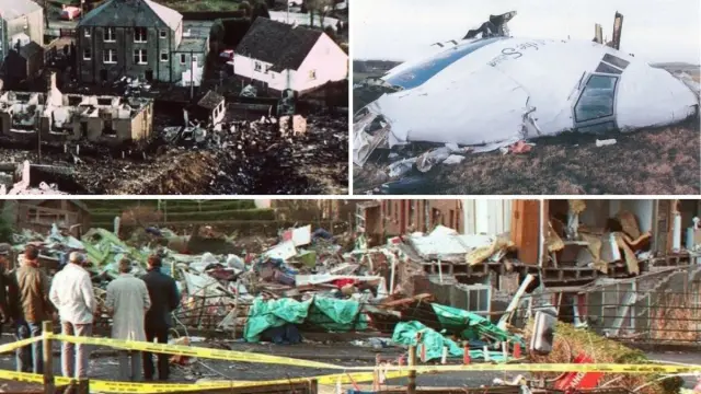 Atentado de Lockerbie en Reino Unido en el 88.