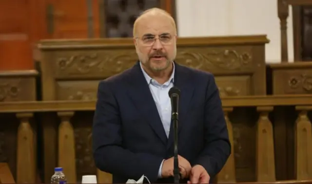 Mohamed Baqer Qalibaf, presidente del Parlamento Iraní