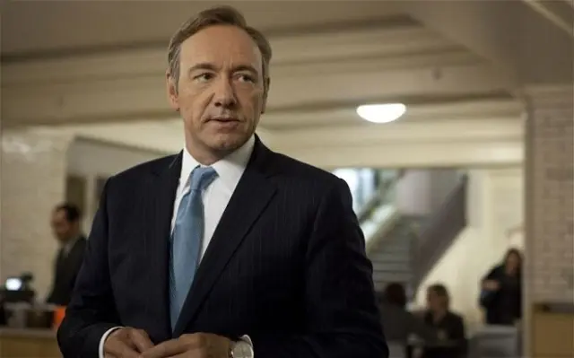 Kevin Spacey interpretaba a Frank Underwood en 'House of Cards'.