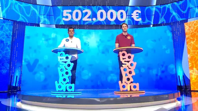 Nacho y Manu, en 'Pasapalabra'.