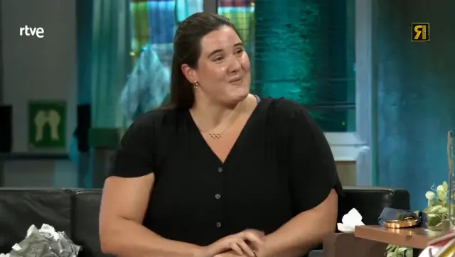 La waterpolista Paula Leitón en 'La Revuelta' de David Broncano.