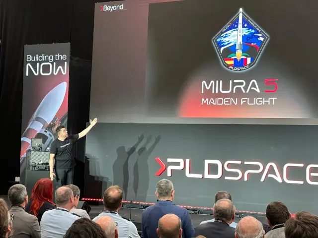 El parche de la misión Miura 5.