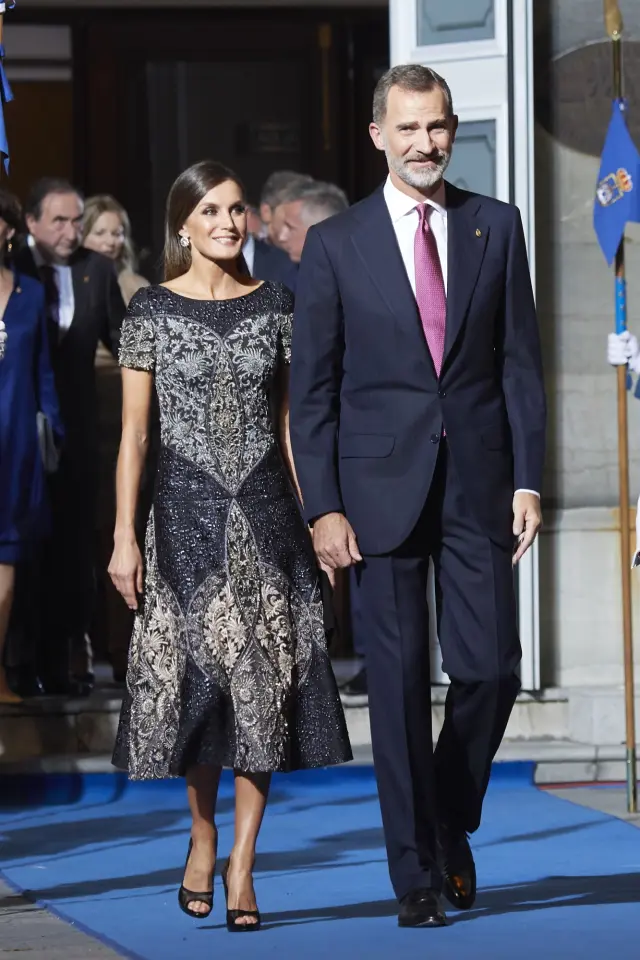 La reina Letizia en los Premios Princesa de Asturias 2018