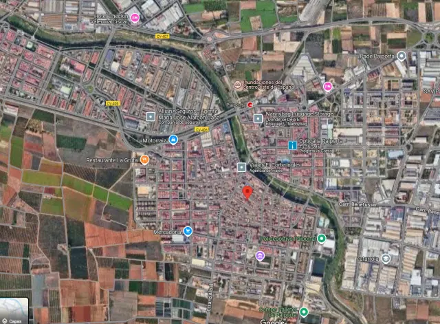 Así es el barranco del Poyo, la 'rambla endorreica' que alcanzó cuatro