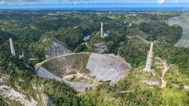 El Observatorio de Arecibo.