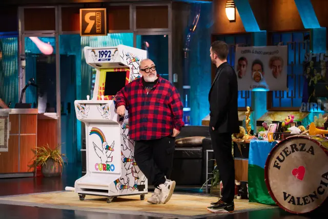 Álex de la Iglesia y Broncano, en 'La Revuelta'.