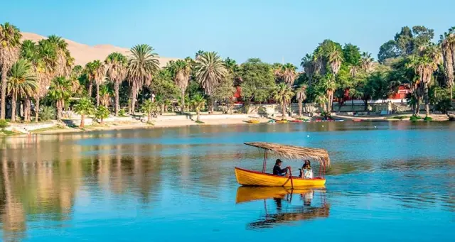 Lago de Huacachina.