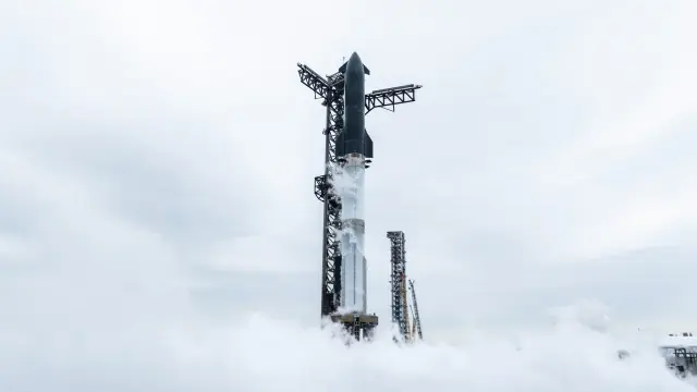 El megacohete Starship.