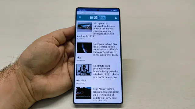 La pantalla de 6,9 pulgadas del Samsung Galaxy S25 Ultra