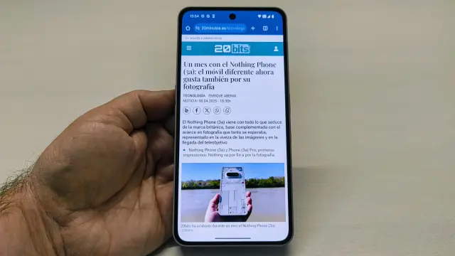 Un mes con el Nothing Phone (3a) Pro: este imponente móvil con ...
