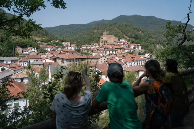 Primera etapa del Camino Real Roncalés, en Navarra (España)