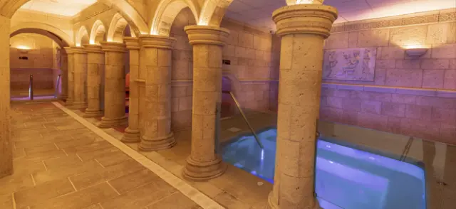 Thermas de Griñón en el municipio de Griñón (Madrid, España)