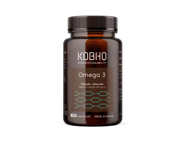 Suplemento alimenticio de Omega 3 de Kobho