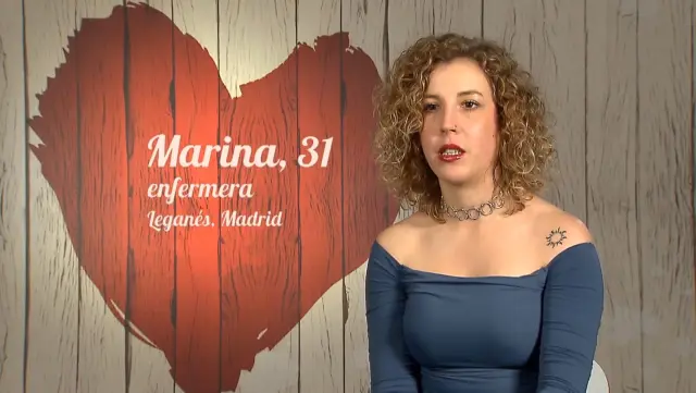 Marina, en 'First Dates'.