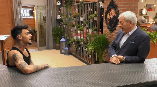 Kiko y Carlos Sobera, en 'First Dates'.